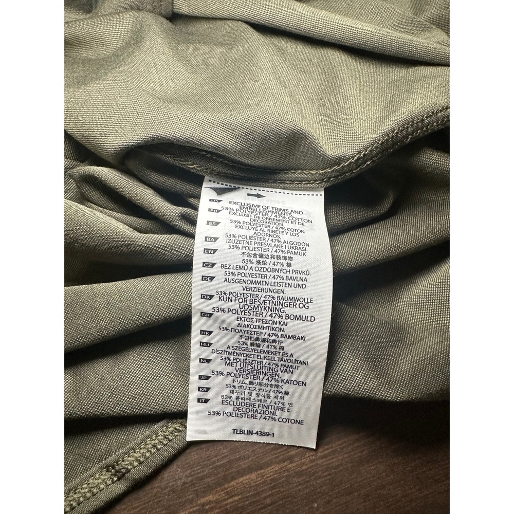 5.11 Tactical Mens 2XL Olive Green Button Down Long Sleeve Shirt 7710161-186 - Picture 9 of 12